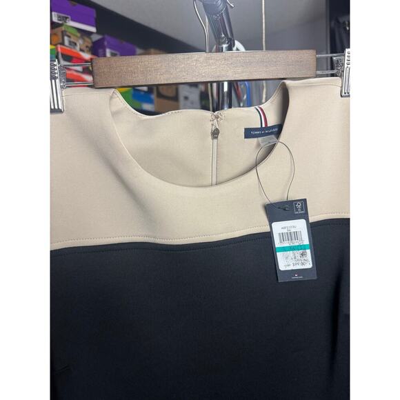 Tommy Hilfiger Colorblocked Jersey Dress Size 16 - Picture 4 of 11